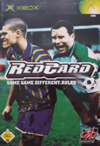 Red Card PAL Xbox  box art
